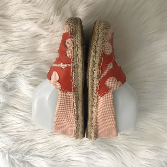 Tory Burch Lonnie Logo Espadrille Flat Shoes - Picture 3 of 8